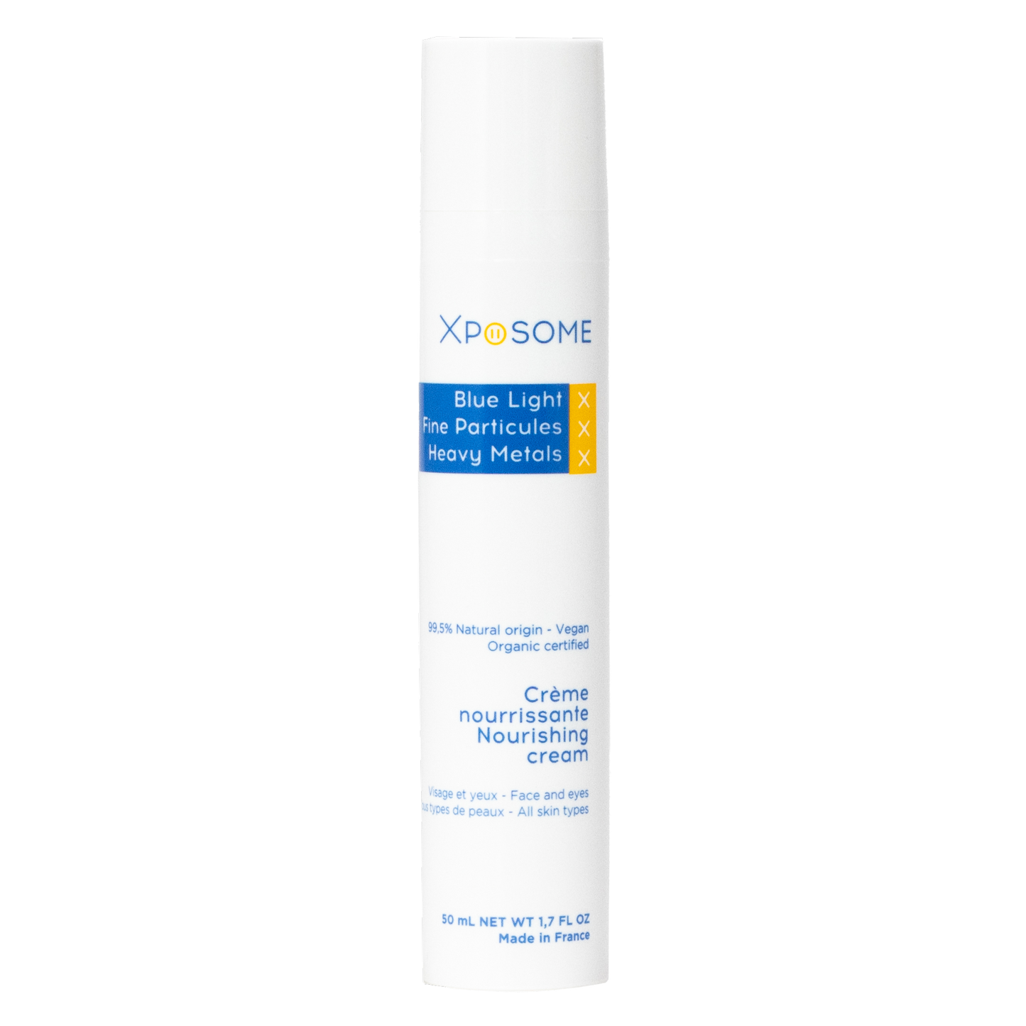 Maitinamasis atkuriamasis veido kremas – apsauga nuo taršos ir streso, 50 ml