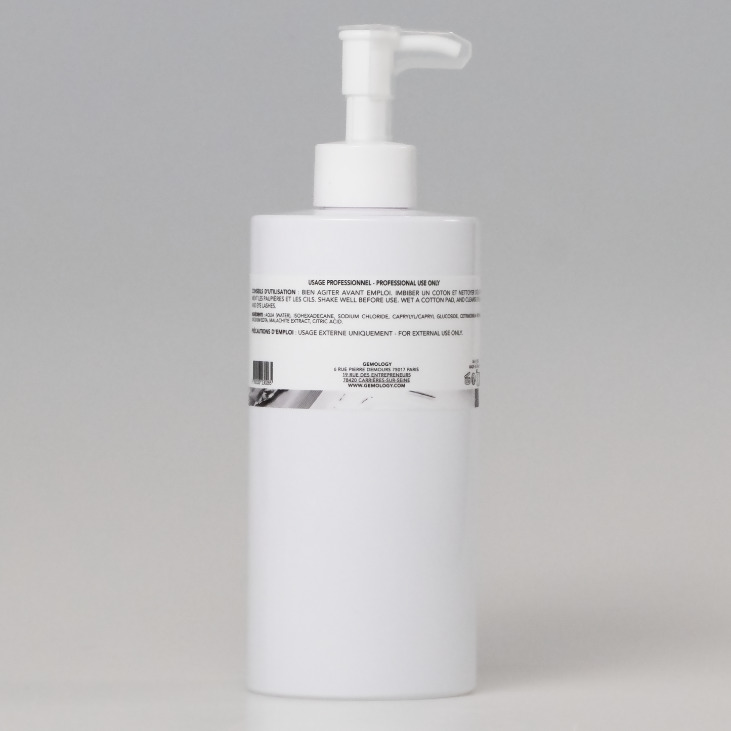 Malachito makiažo valiklis jautrioms akims